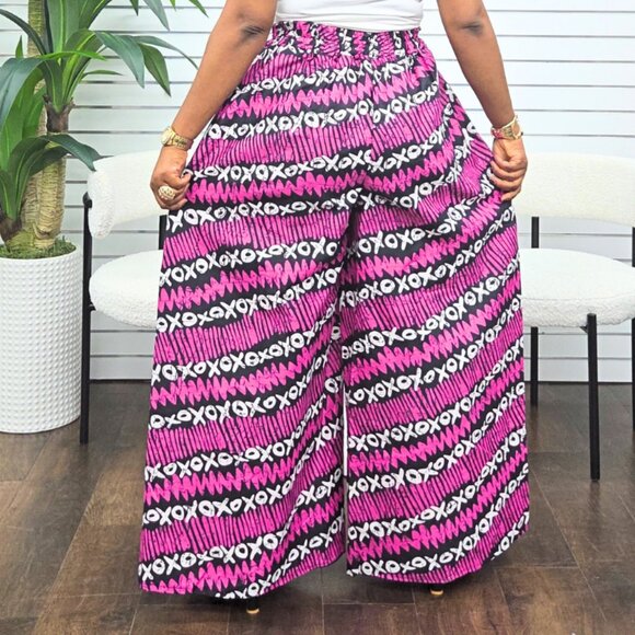 Karisma Ankara African Print Baggy Pants - Picture 2 of 4